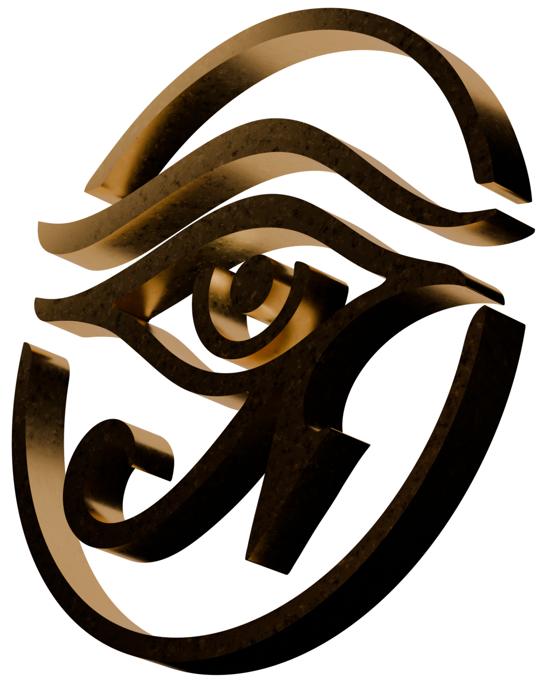 3D Bronze Eye